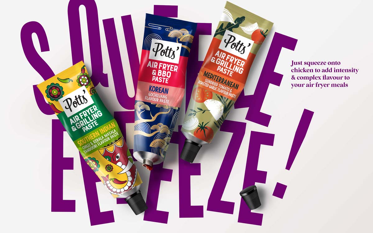 POTTS’ AIR FRYER PASTES